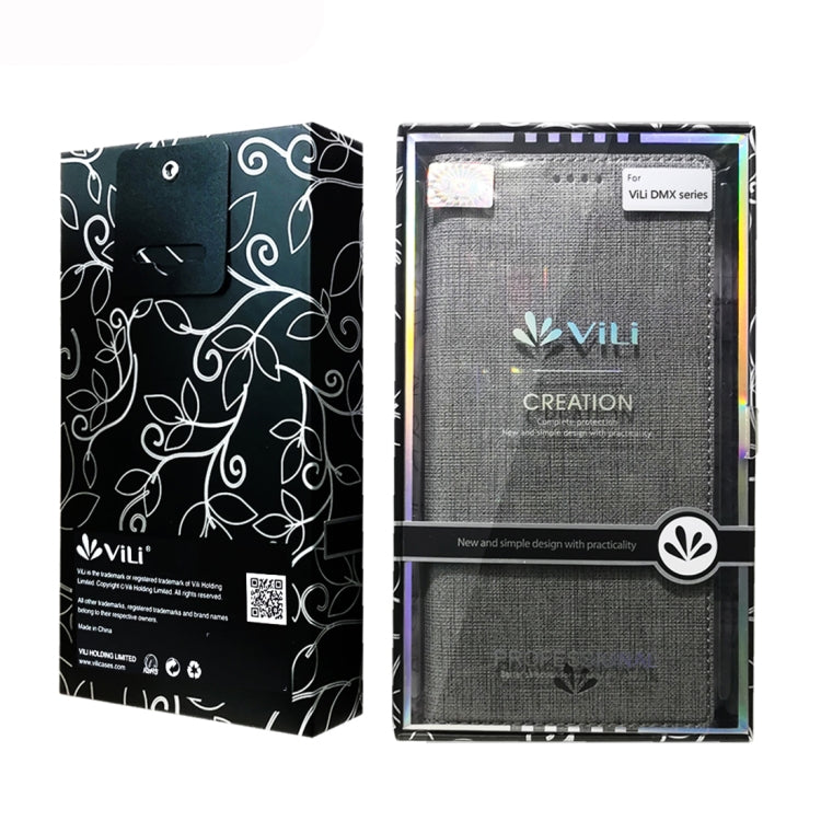 For Huawei nova 6 SE / P40 Lite / nova 7i ViLi DMX-54 Shockproof TPU + PU Leather Magnetic Attraction Horizontal Flip Protective Case with Card Slots & Holder