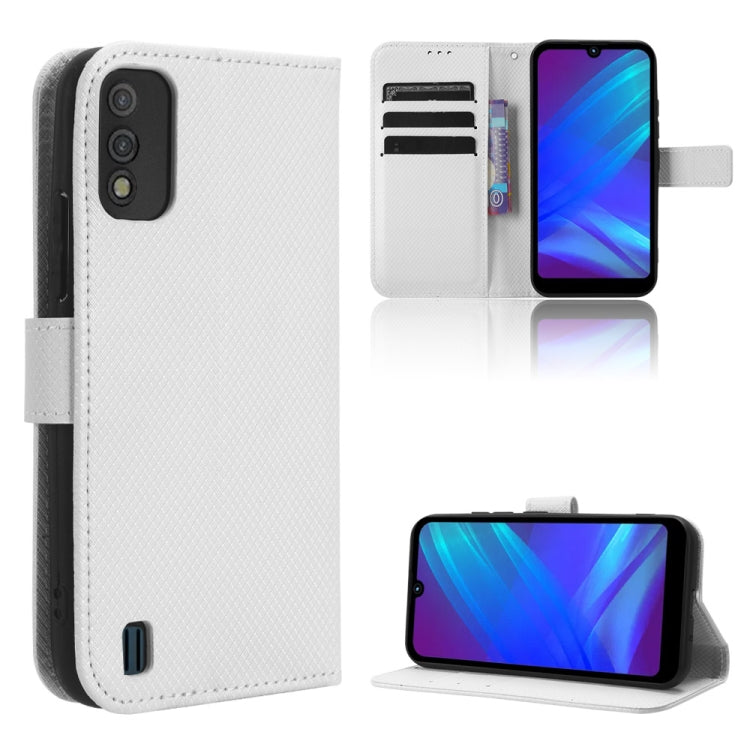 For Itel A26 Diamond Texture Leather Phone Case