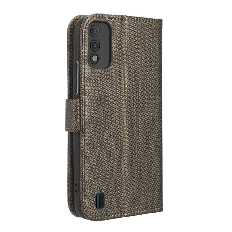 For Itel A26 Diamond Texture Leather Phone Case