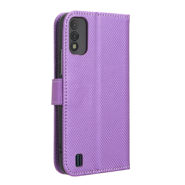 For Itel A26 Diamond Texture Leather Phone Case