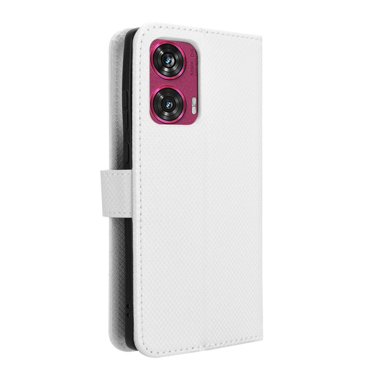 For Motorola Edge 50 Fusion Diamond Texture Leather Phone Case