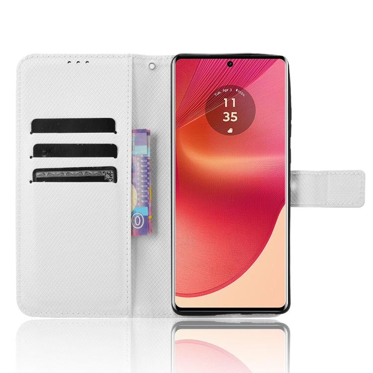 For Motorola Edge 50 Fusion Diamond Texture Leather Phone Case