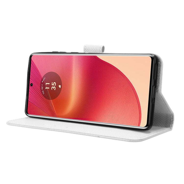 For Motorola Edge 50 Fusion Diamond Texture Leather Phone Case