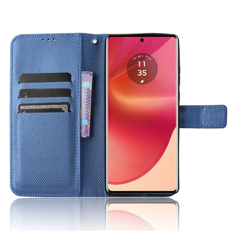 For Motorola Edge 50 Fusion Diamond Texture Leather Phone Case
