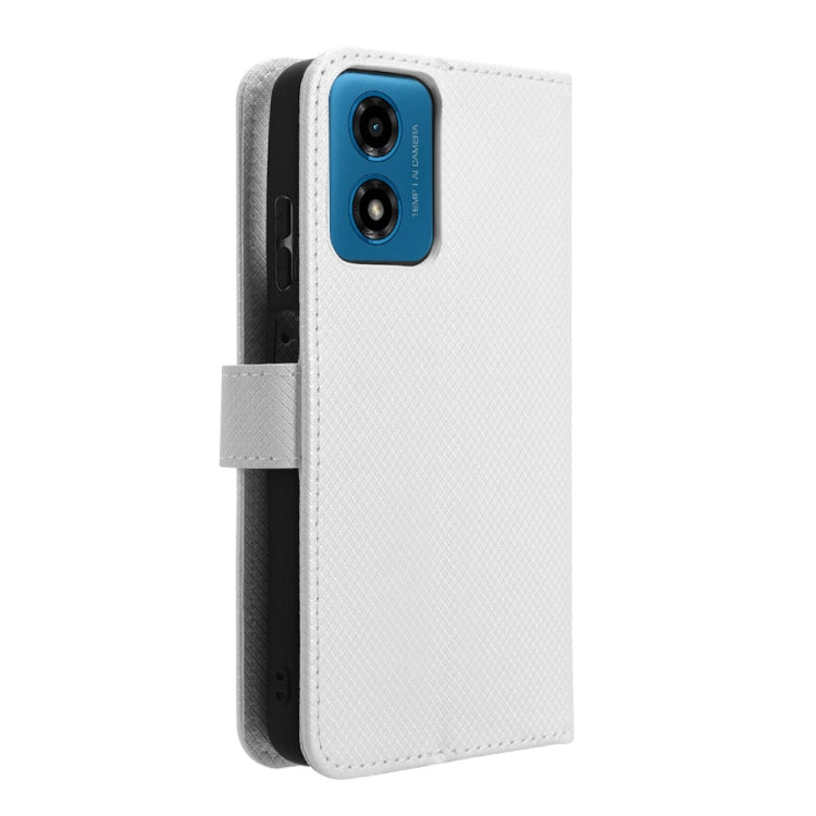 For Motorola Moto E14 / G04s / G24 Power Diamond Texture Leather Phone Case