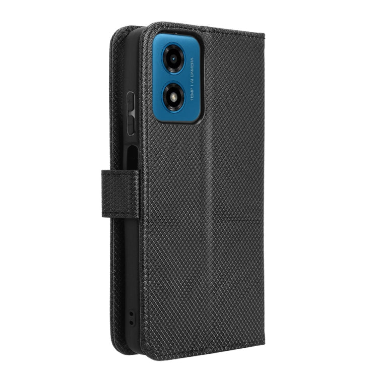 For Motorola Moto E14 / G04s / G24 Power Diamond Texture Leather Phone Case