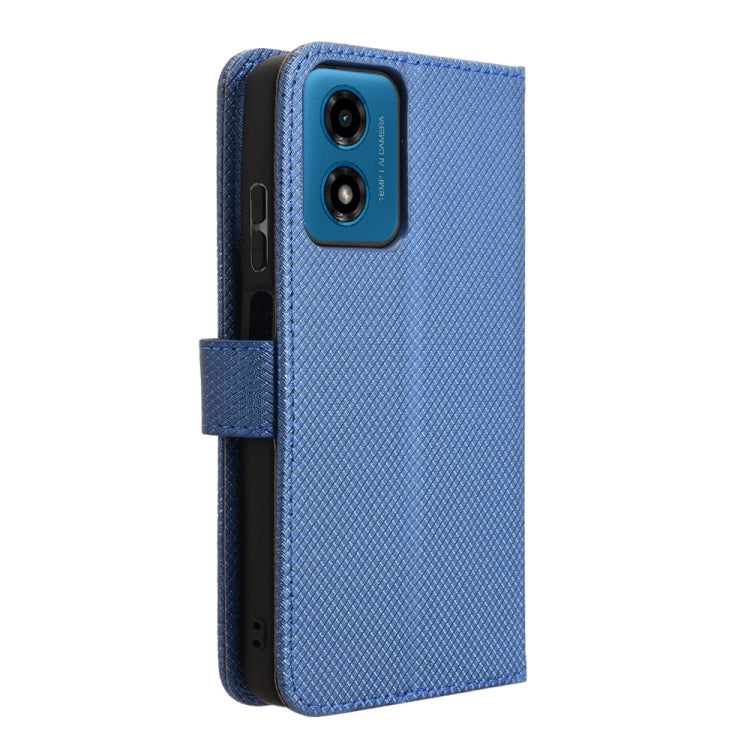 For Motorola Moto E14 / G04s / G24 Power Diamond Texture Leather Phone Case