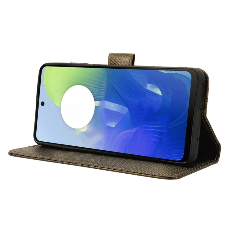 For Motorola Moto E14 / G04s / G24 Power Diamond Texture Leather Phone Case