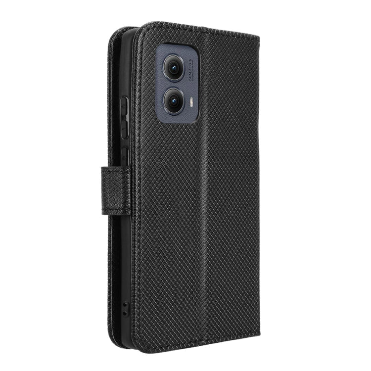 For Motorola Edge 2024 5G Diamond Texture Leather Phone Case