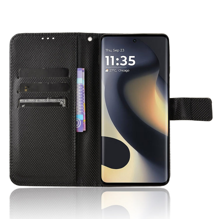 For Motorola Edge 2024 5G Diamond Texture Leather Phone Case