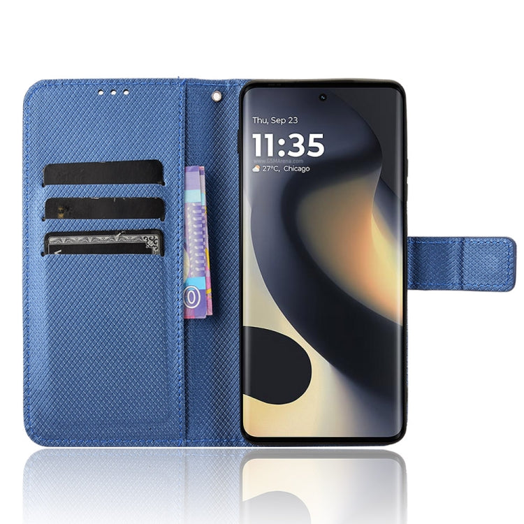 For Motorola Edge 2024 5G Diamond Texture Leather Phone Case