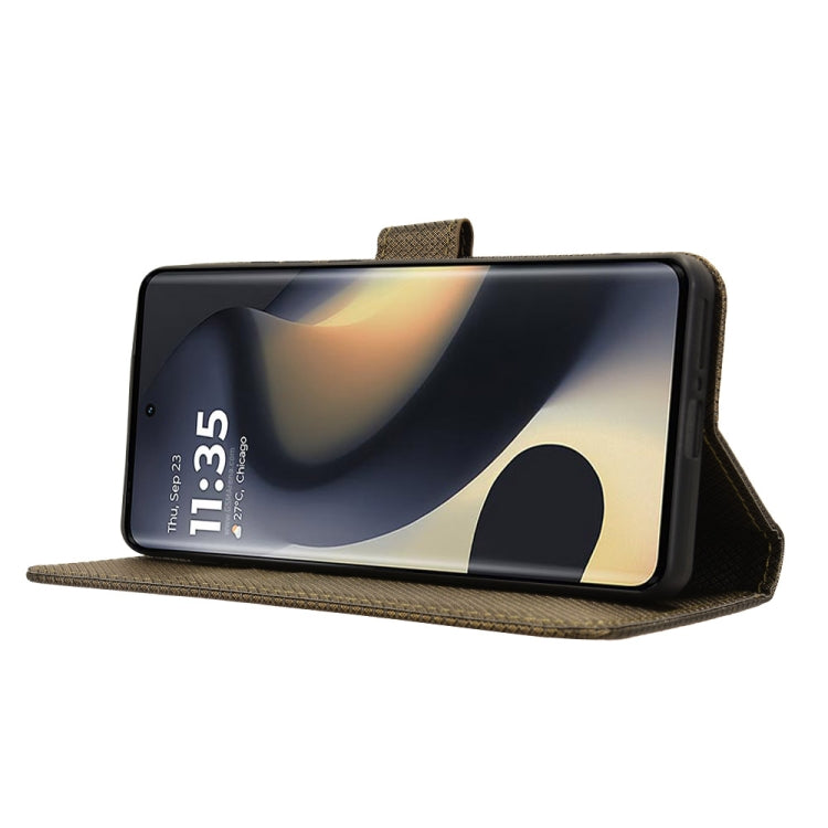 For Motorola Edge 2024 5G Diamond Texture Leather Phone Case