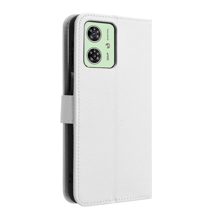 For Motorola Moto G64 5G / G64y 5G Diamond Texture Leather Phone Case