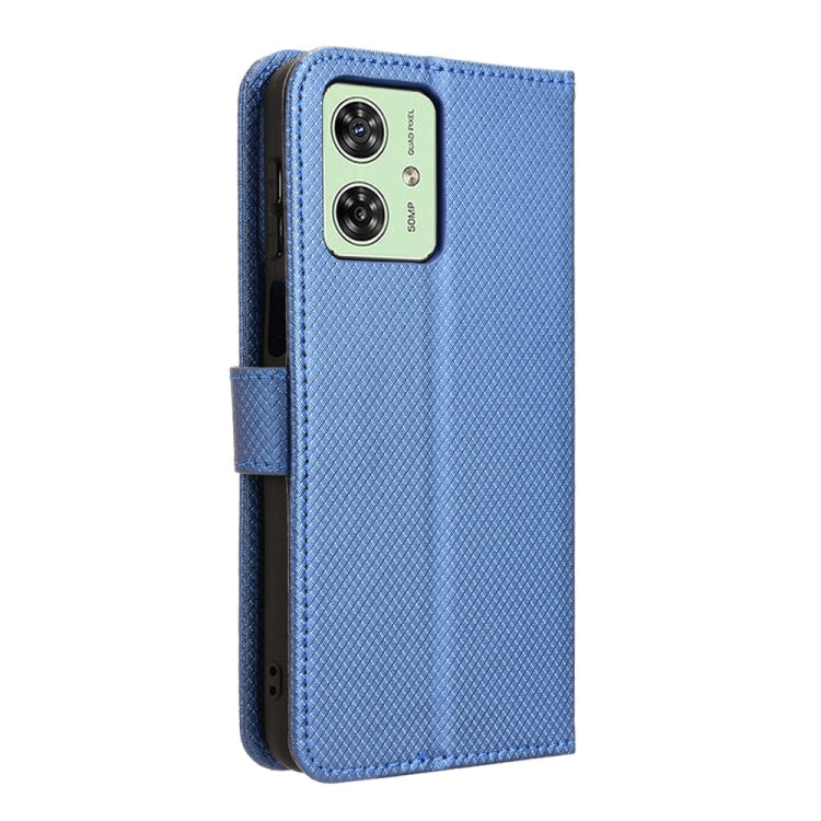 For Motorola Moto G64 5G / G64y 5G Diamond Texture Leather Phone Case
