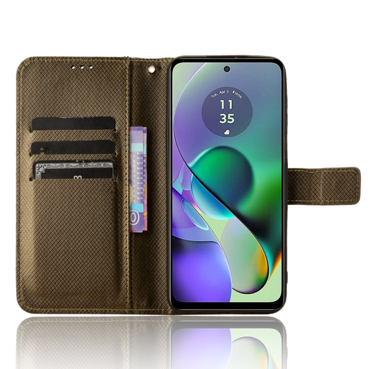For Motorola Moto G64 5G / G64y 5G Diamond Texture Leather Phone Case