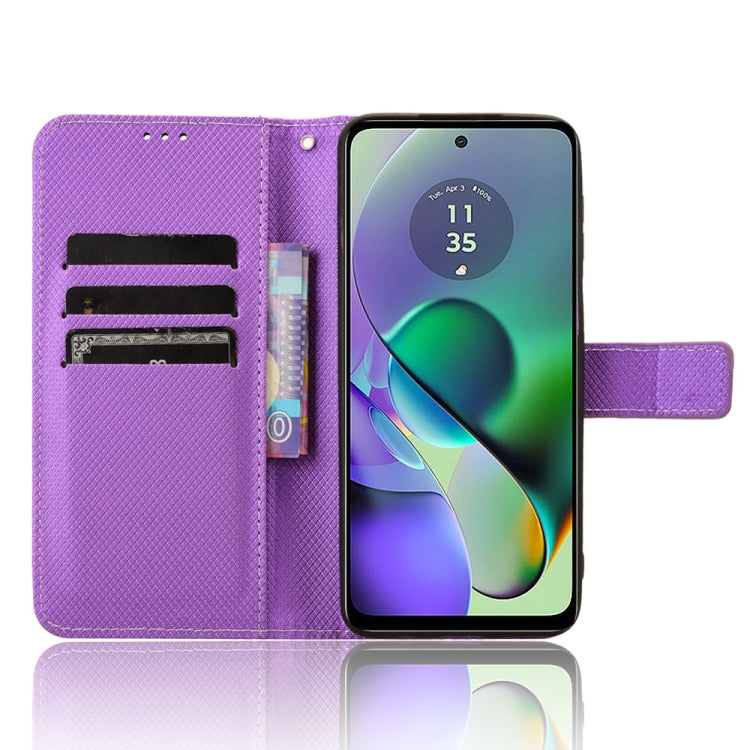 For Motorola Moto G64 5G / G64y 5G Diamond Texture Leather Phone Case