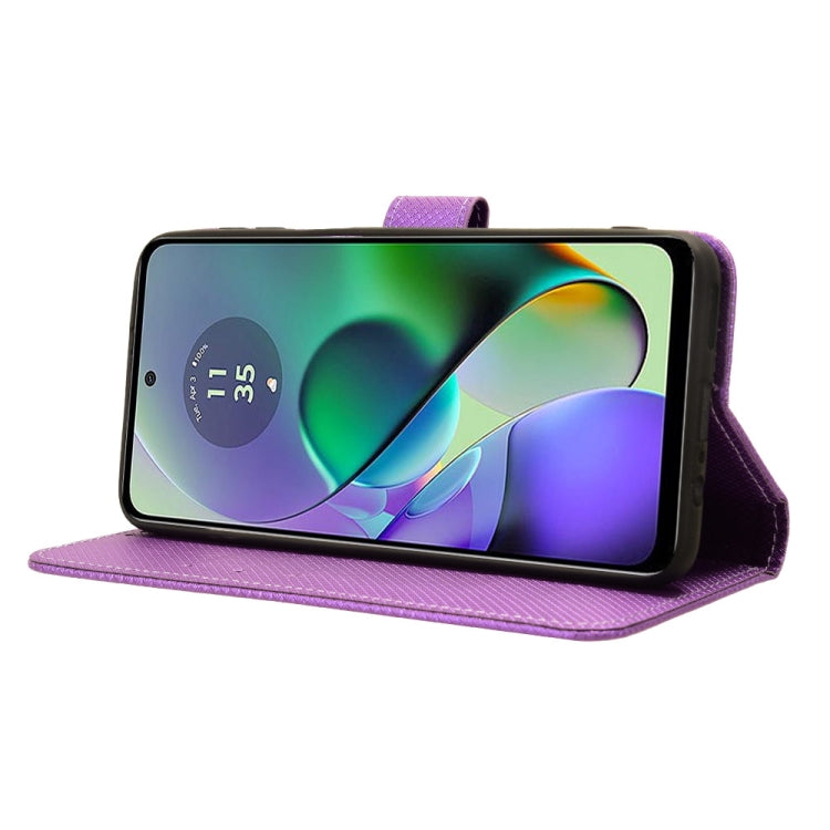 For Motorola Moto G64 5G / G64y 5G Diamond Texture Leather Phone Case