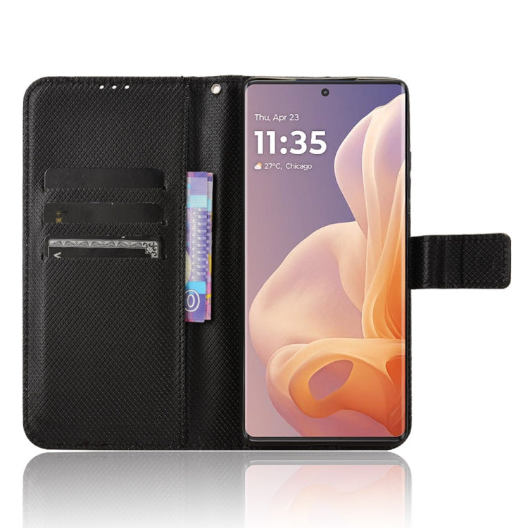 For Motorola Moto G85 5G / S50 Neo 5G Diamond Texture Leather Phone Case