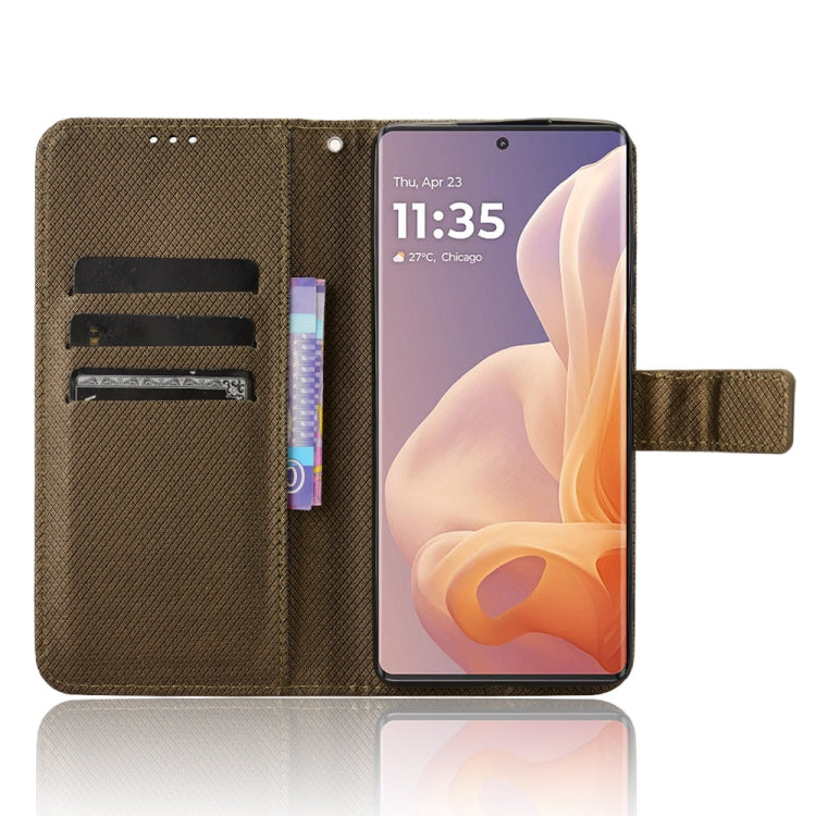 For Motorola Moto G85 5G / S50 Neo 5G Diamond Texture Leather Phone Case