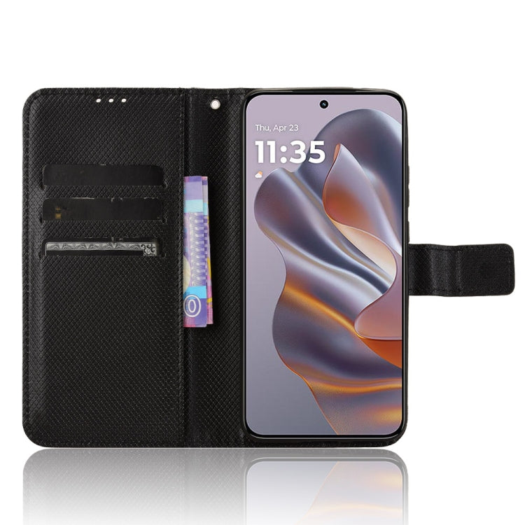 For Motorola Moto S50 5G / Edge 50 Neo Diamond Texture Leather Phone Case