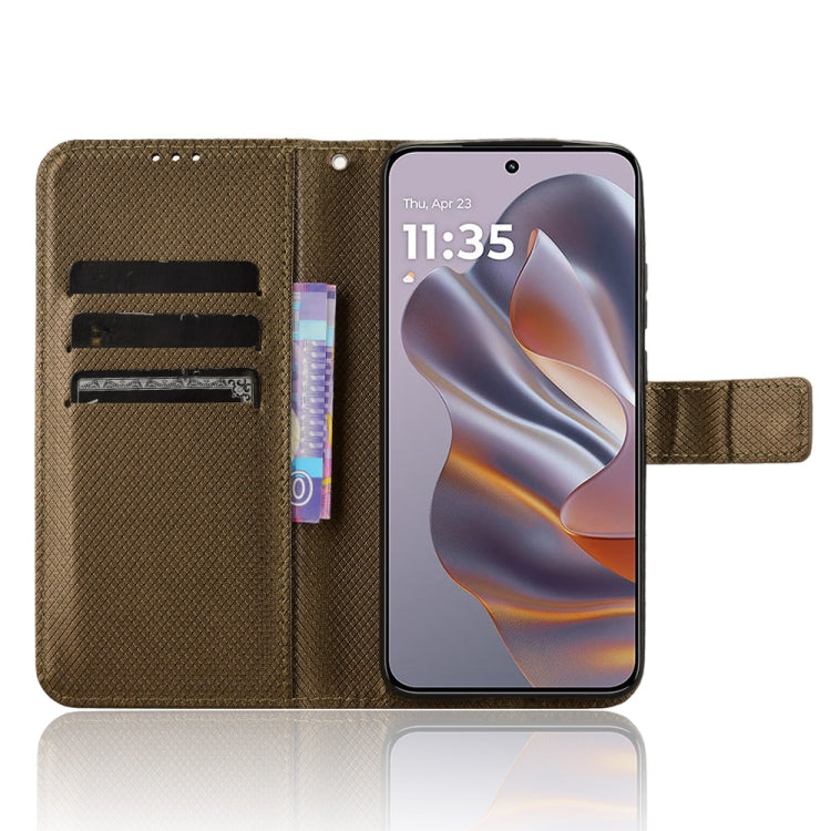 For Motorola Moto S50 5G / Edge 50 Neo Diamond Texture Leather Phone Case