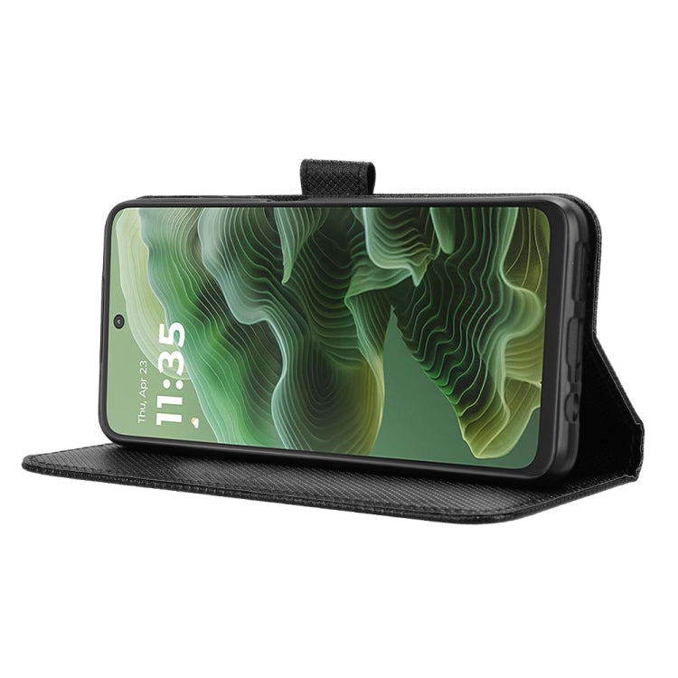 For Motorola Moto G35 5G Diamond Texture Leather Phone Case