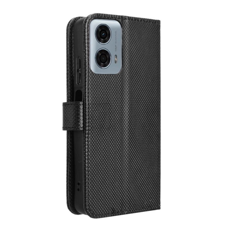 For Motorola Moto G45 5G Diamond Texture Leather Phone Case