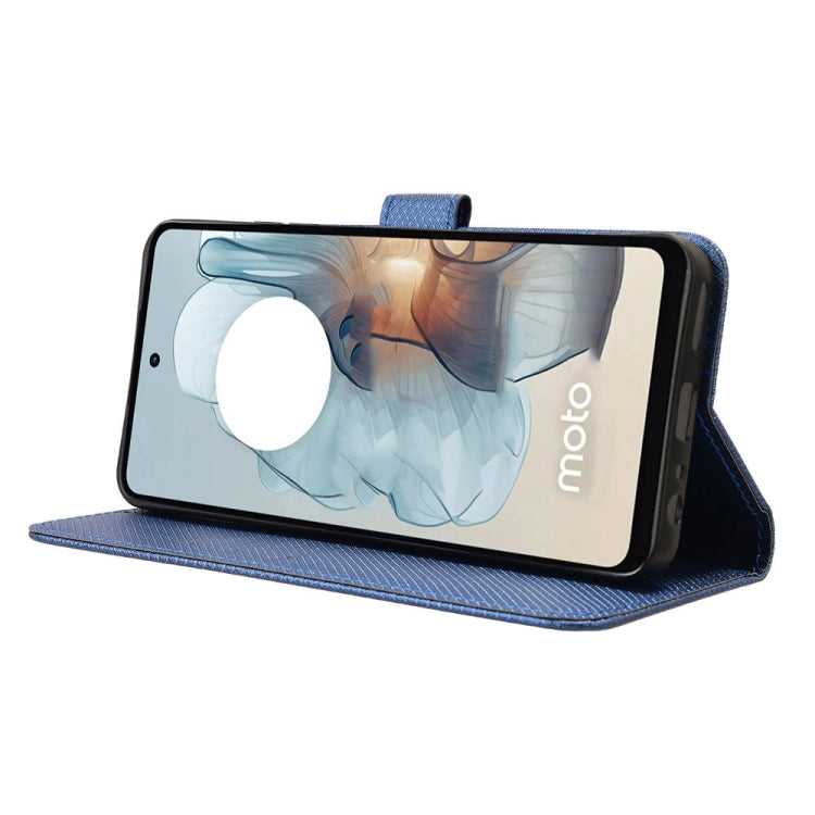 For Motorola Moto G45 5G Diamond Texture Leather Phone Case