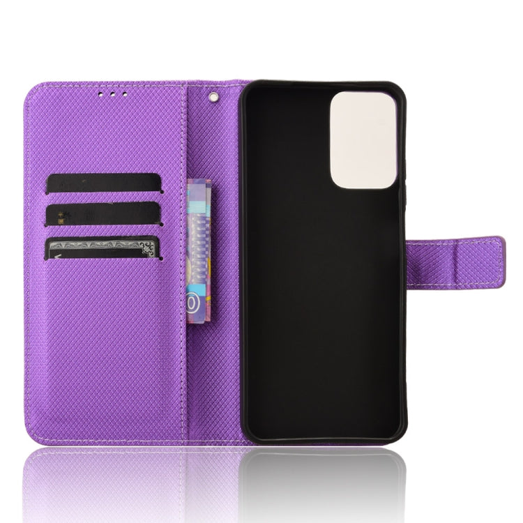 For Motorola Moto G45 5G Diamond Texture Leather Phone Case