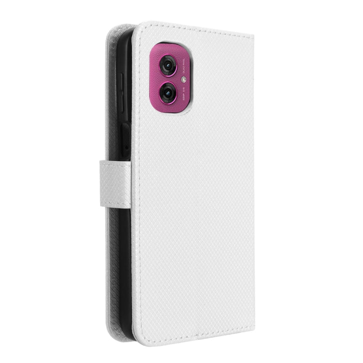 For Motorola Moto G55 5G Diamond Texture Leather Phone Case