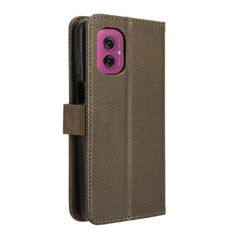 For Motorola Moto G55 5G Diamond Texture Leather Phone Case