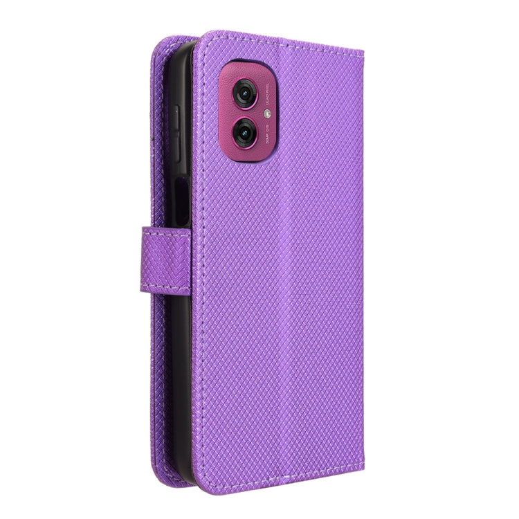 For Motorola Moto G55 5G Diamond Texture Leather Phone Case