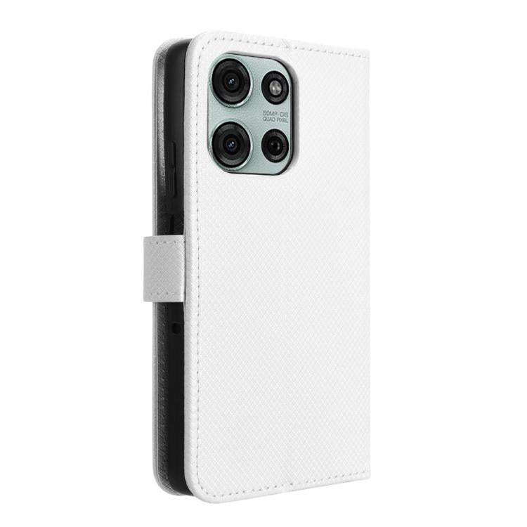 For Motorola Moto G75 5G Diamond Texture Leather Phone Case