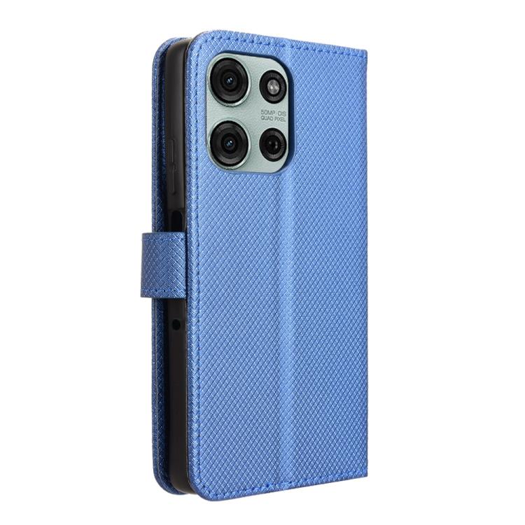 For Motorola Moto G75 5G Diamond Texture Leather Phone Case