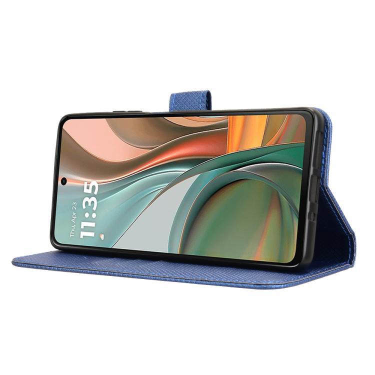 For Motorola Moto G75 5G Diamond Texture Leather Phone Case