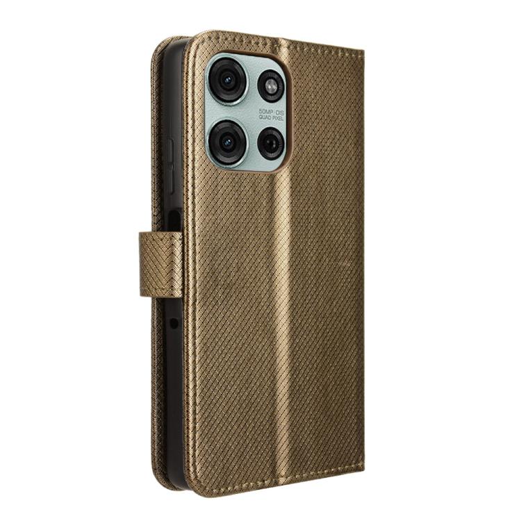 For Motorola Moto G75 5G Diamond Texture Leather Phone Case