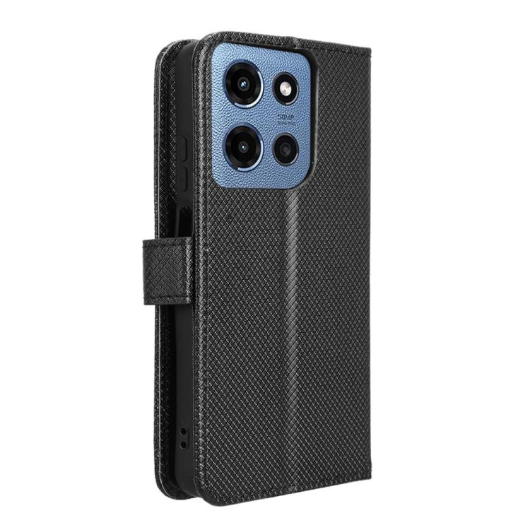 For Motorola Moto G Play 2025 Diamond Texture Leather Phone Case