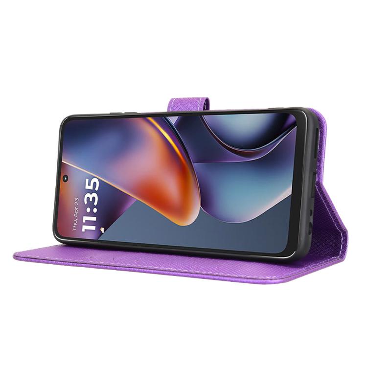 For Motorola Moto G Play 2025 Diamond Texture Leather Phone Case
