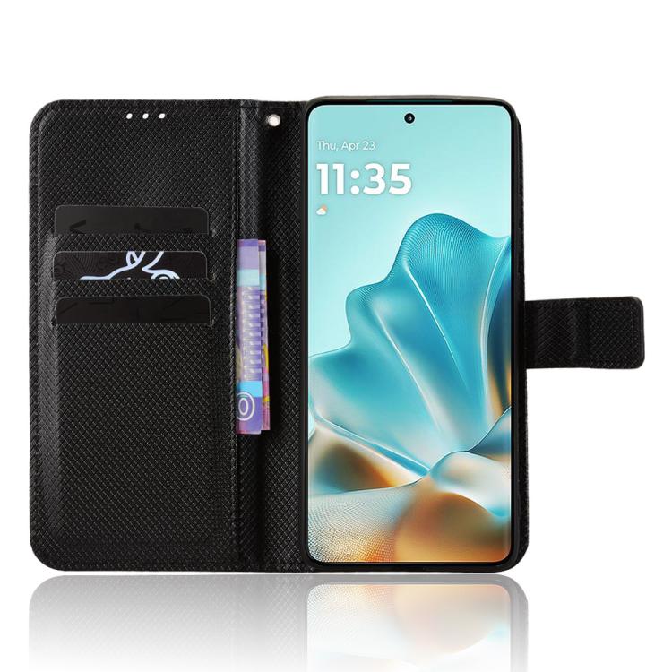 For Motorola Edge 60 Fusion Diamond Texture Leather Phone Case