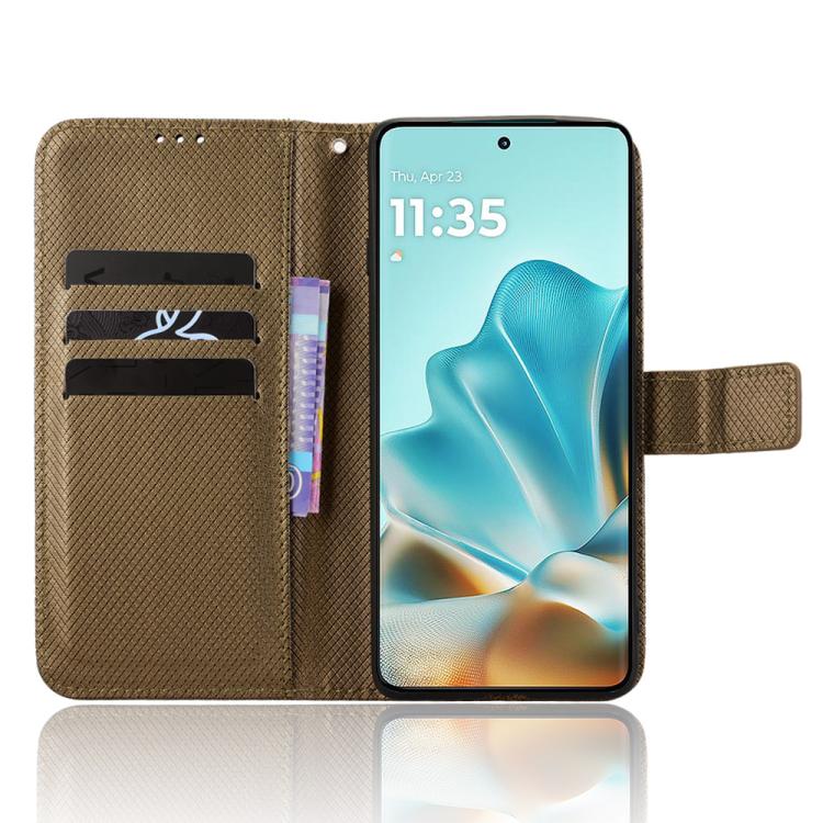 For Motorola Edge 60 Fusion Diamond Texture Leather Phone Case