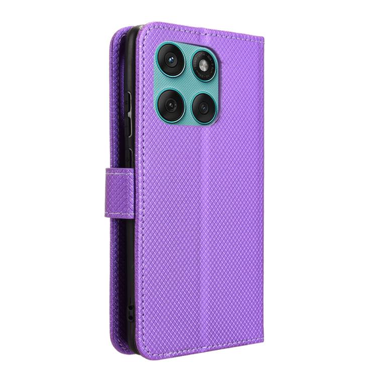 For Motorola Edge 60 Fusion Diamond Texture Leather Phone Case