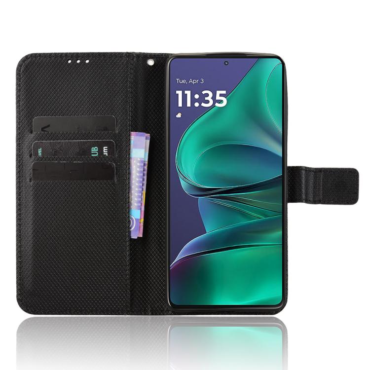 For Motorola Moto G Stylus 5G 2025 Diamond Texture Leather Phone Case