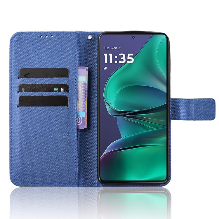 For Motorola Moto G Stylus 5G 2025 Diamond Texture Leather Phone Case