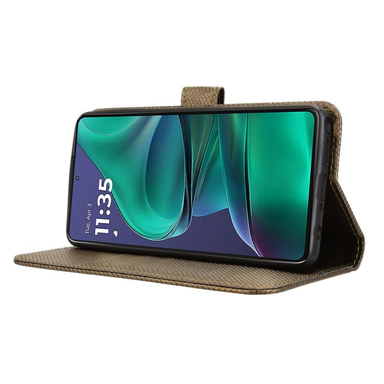 For Motorola Moto G Stylus 5G 2025 Diamond Texture Leather Phone Case