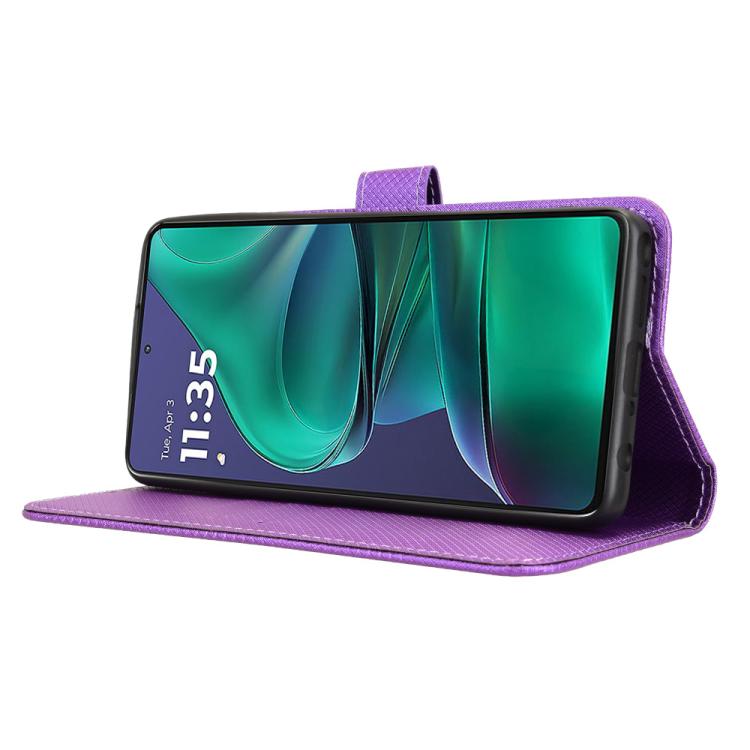 For Motorola Moto G Stylus 5G 2025 Diamond Texture Leather Phone Case