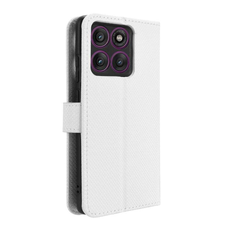 For Motorola Edge 60 Pro / 60s Pro 5G Diamond Texture Leather Phone Case