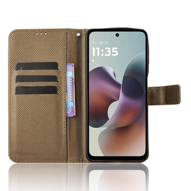 For Motorola Moto G56 / G66j / G66y 5G Diamond Texture Leather Phone Case