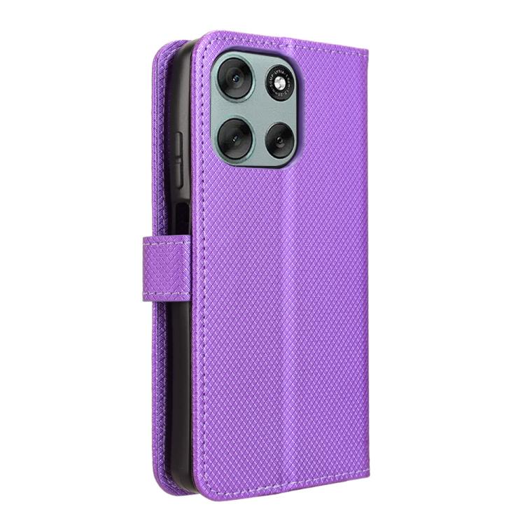 For Motorola Moto G56 / G66j / G66y 5G Diamond Texture Leather Phone Case