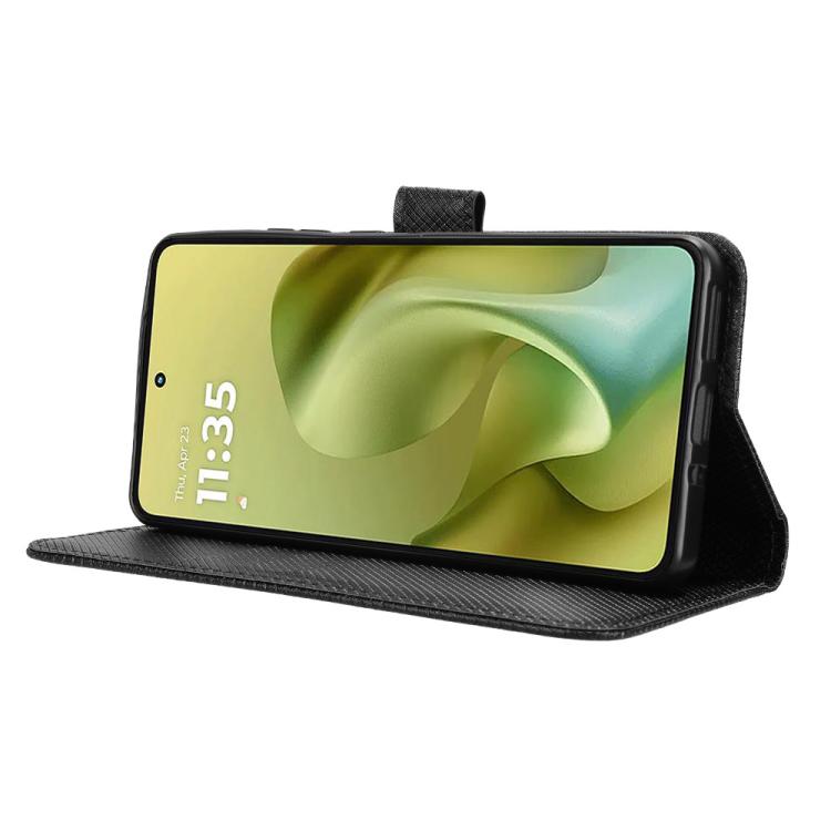 For Motorola Moto G86 5G Diamond Texture Leather Phone Case