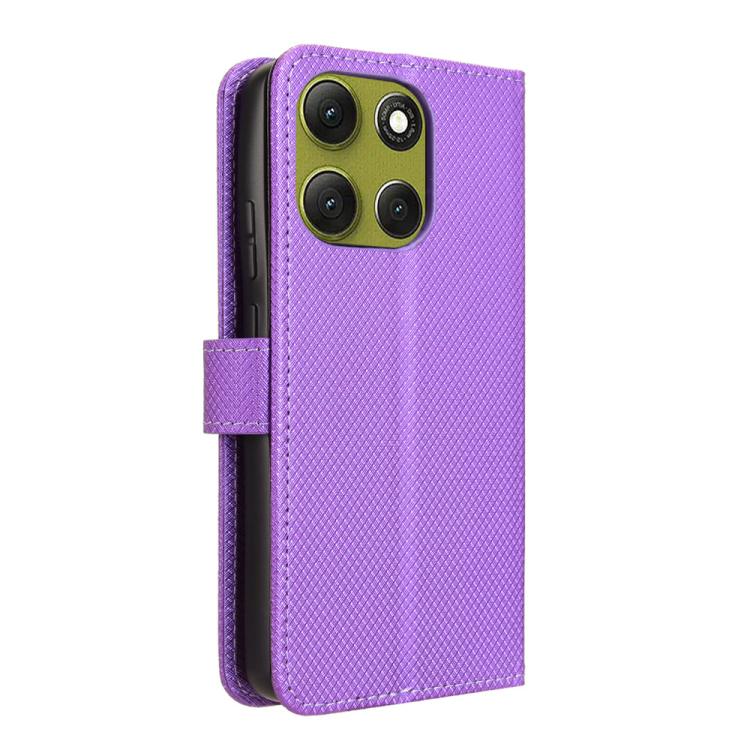 For Motorola Moto G86 Power 5G Diamond Texture Leather Phone Case